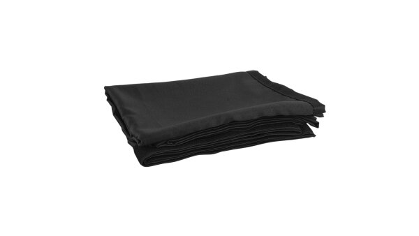 Wentex P&D Vorhang 330 x 250 cm 300 g/m² gewellt schwarz