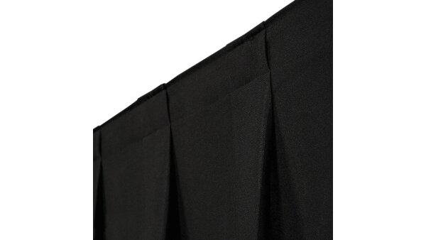 Wentex P&D Vorhang 330 x 250 cm 300 g/m² gewellt schwarz