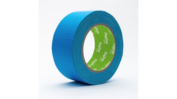 Megatape UT120 Beschreibbares fluor Gaffer-Band 50 mm x 25 mtr Blau