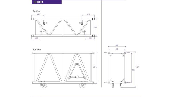 Prolyte Truss B100RV-L400 Länge 4m